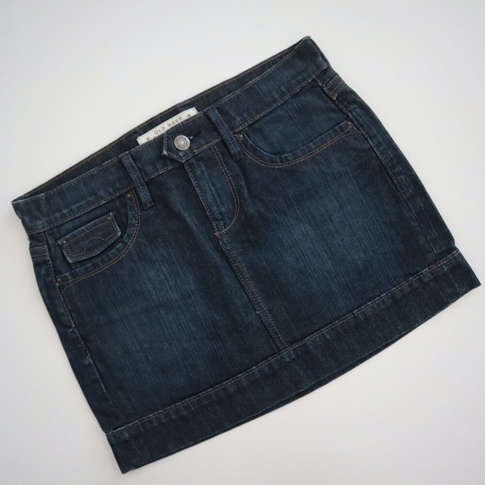 Y2K Old Navy Mini Denim Skirt | 0